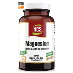 Ncs Magnesium (magnezyum) Malat Glisinat Taurat 90 Tablet