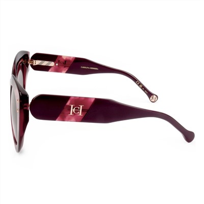 Carolina Herrera - gafas de sol - rojo oscuro - protección solar: categoría 3