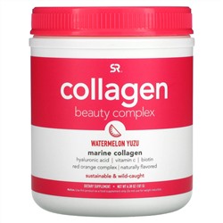 Sports Research, комплекс Collagen Beauty, морской коллаген, арбуз и юзу, 181 г (6,38 унций)