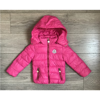 М.17-22 Куртка Moncler малиновая (98,104,110,116,122)