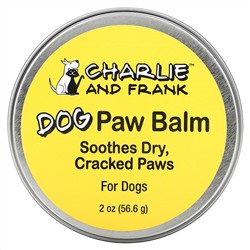 Charlie and Frank, Dog Paw Balm, 2 oz (56.6 g)