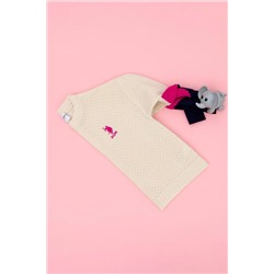 Кремовый меланжевый свитер для девочки Неожиданная скидка в корзине