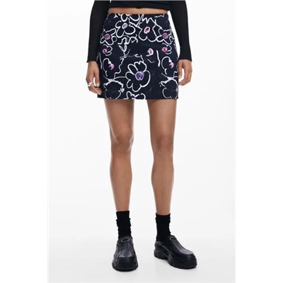 Flowers miniskirt