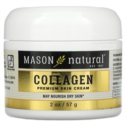 Mason Natural, крем с коллагеном премиального качества, 57 г (2 унции)