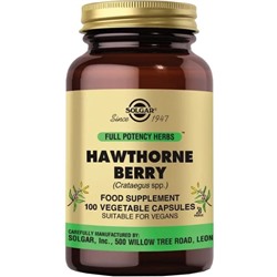 Solgar Hawthorne Berry 100 Kapsül