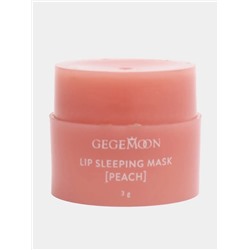 Маска для губ ночная с ароматом персика Gegemoon Peach Lip Sleeping Mask 3гр