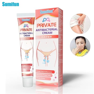 Антибактериальный интимный крем для женщин и мужчин Sumifun Private Antibacterial Cream 20g