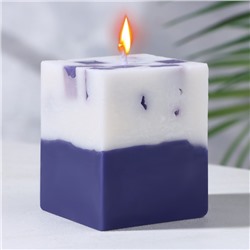 Свеча- куб с мозаикой "Ягодная корзина" ароматическая, 5×6 см