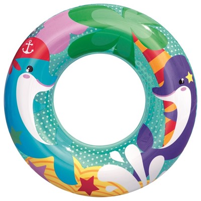Круг надувной для плавания «Морские приключения», d=51 см, от 3-6 лет, цвет МИКС, 36113 Bestway