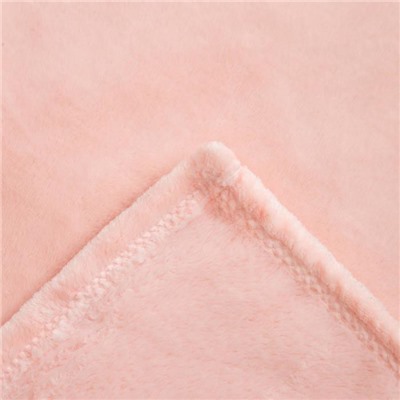 Плед "LoveLife" 150х200 см, велсофт, цвет пыльно-розовый, 100% п/э