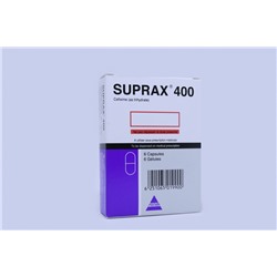 SUPRAX 400 mg 10 film tablet /СУПРАКС 400 мг 10 таблеток с пленкой