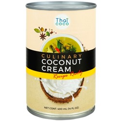 Кокосовые Сливки 21-22% в ж/б THAI COCO 400 мл