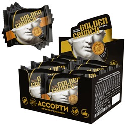 Гранольное печенье Golden Crunch «Ассорти» без сахара, 8 уп. по 36 г