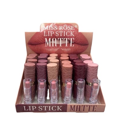 Помада для губ Miss Rose Matte Lipstick (ряд 6шт)