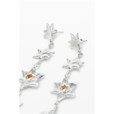 Zalio star cascade earrings