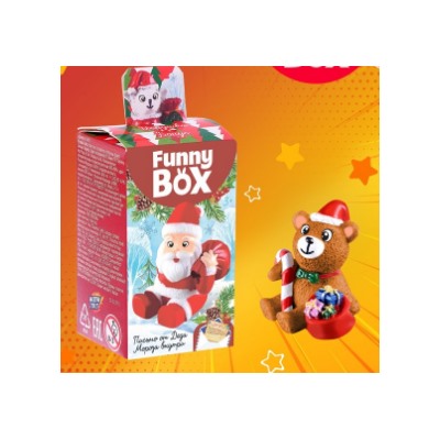 068-4000 Набор для детей Funny Box «Новый Год» Набор: письмо, инструкция, МИКС