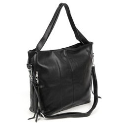 Женская сумка шоппер из эко кожи 2330 Блек