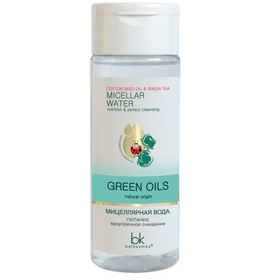 Green Oils Мицеллярная вода питание безупречное очищение 150мл