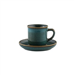 Кофейная чашка Jumbo Efes бирюзового цвета на 3 унции