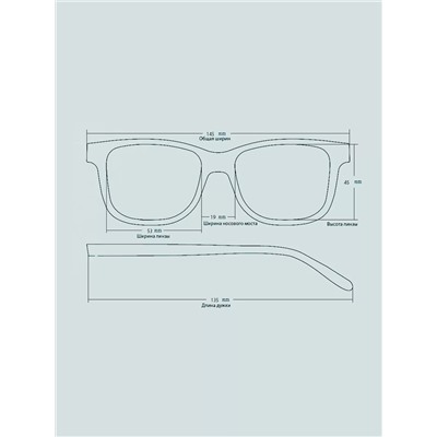 Солнцезащитные очки AMASS SUN P1926 C2 Коричневые