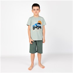 Пижама футболка и шорты ДМ «Симпл-димпл» 384А-161-А