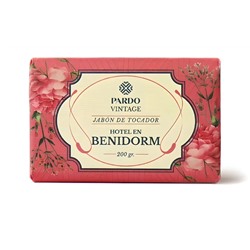 Натуральное мыло с ароматом розы и сандала Pardo Vintage Benidorm (отель в Бенидорме) 200 г