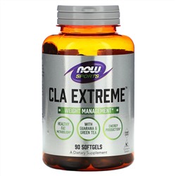 NOW Foods, CLA Extreme, добавка для физической активности, 90 капсул