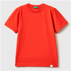 T-Shirt - 100% Baumwolle - ziegelrot