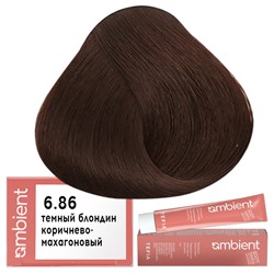 Крем-краска для волос AMBIENT 6.86, Tefia