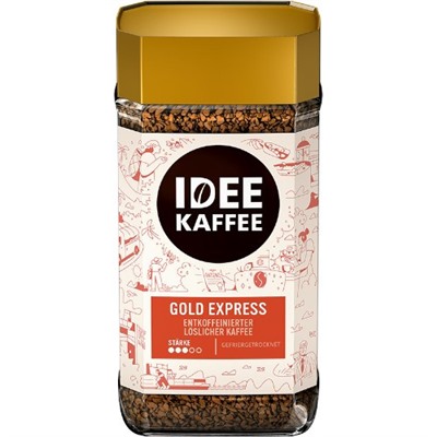 Кофе растворимый без кофеина IDEE GOLD EXPRESS 200 г