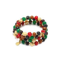 BRACCIALE 3 GIRI MULTICOLOR