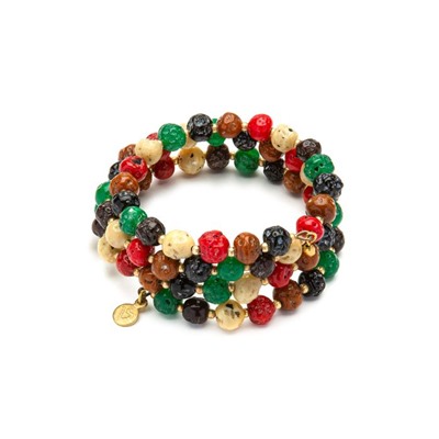 BRACCIALE 3 GIRI MULTICOLOR