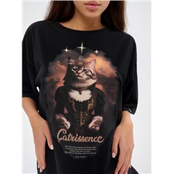 Футболка Bona Fashion: OVERSIZE T-shirt "Catrissence"