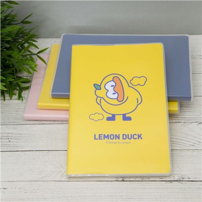 Блокнот (А5) "Lemon duck", pink