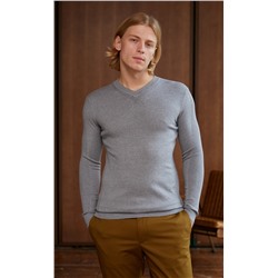 Пуловер F021-15-901 grey melange