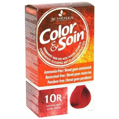 Color Soin 10R Shinning Red Işıltılı Kızıl Saç Boyası