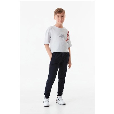 Спортивные штаны Fullamoda с принтом и эластичной резинкой на талии для мальчиков