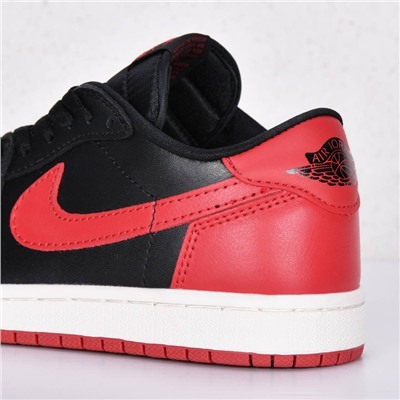 Кроссовки N*ikе Air Jordan 1 Low Red арт 5527-2