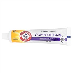 Arm & Hammer, CompleteCare, зубная паста с фторидом против кариеса, свежая мята, 170 г (6 унций)