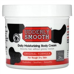 Udderly Smooth, увлажняющий крем для тела для ежедневного применения, оригинальная формула, 340 г (12 унций)