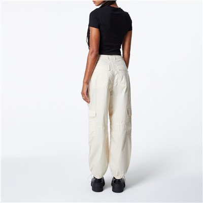 Pantalón - 100% algodón - beige claro