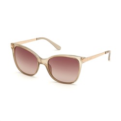 Gafas de sol de mujer - beige - cristales: marrón degradado - índice de protección UV: categoría 2