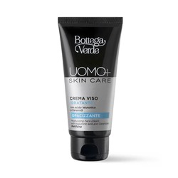 UOMO+ skincare - Crema viso - idratante opacizzante