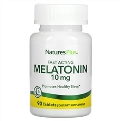 NaturesPlus, Мелатонин, 10 мг, 90 таблеток