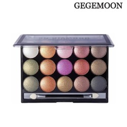 Тени для век Gegemoon 3D Diamond Eyeshadow 15 color тон 01