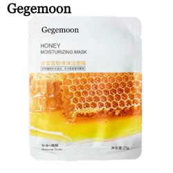 Тканевая маска для лица с экстрактом меда Gegemoon Moisturizing Mask Honey (упаковка 10шт)