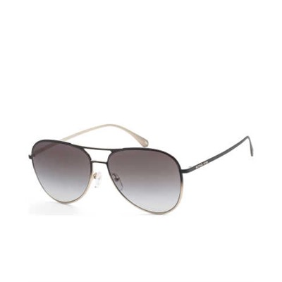 Michael Kors Women's Black Aviator Sunglasses, Michael Kors