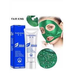 Fair King  Очищающая маска для лица с зеленым чаем от черных точек глубокое очищение для угрей шрамов морщин❤️