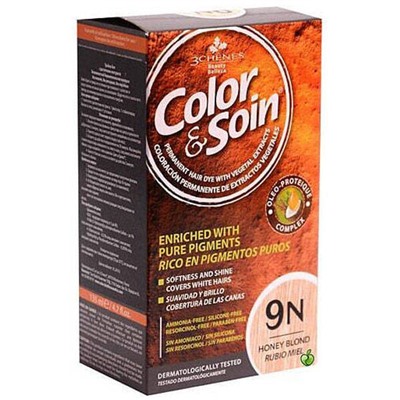 Color Soin 9N Honey Blond Bal Köpüğü Saç Boyası
