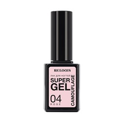 Лак для ногтей Super Gel Camouflage тон:04 rose